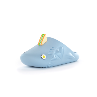 HelloSlippers Shark Müller Sharkicks Mule Sandwich, Closed Toe Slippers Unisex