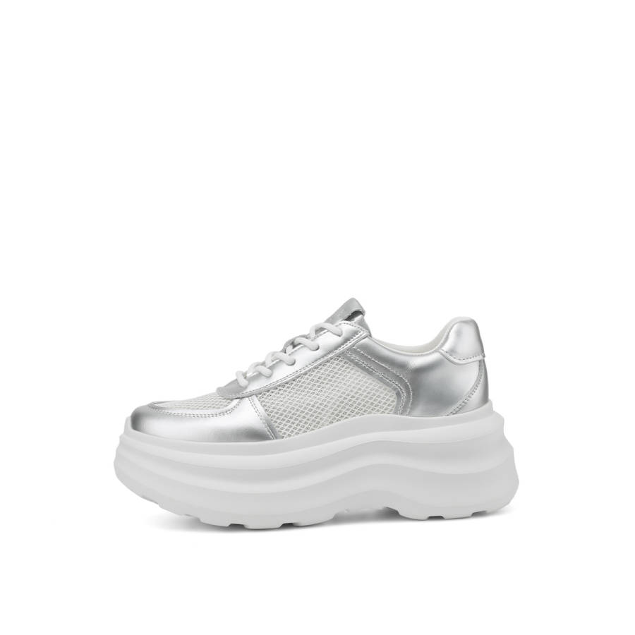 Rosa Bianca Cow Leather Low top Chunky Sneakers Women's