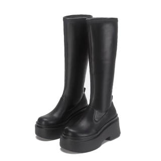 GULIA Knee high Boots Women's Black