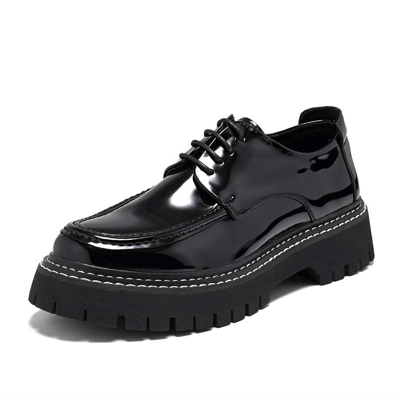WEISHIBANGWEI Microfiber Leather Casual Leather Shoes Men's