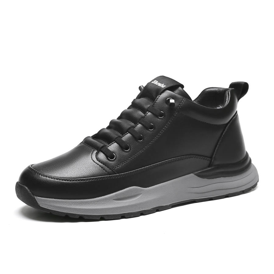 SHOUBA Slip Resistant Abrasion Resistant Slip Resistant Abrasion Resistant Low top Skateboard Shoes Men's