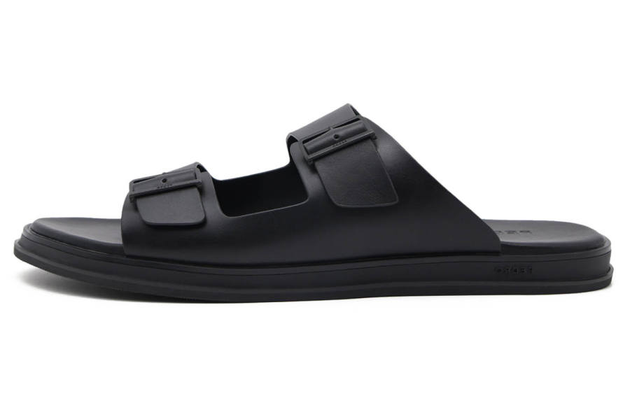 PEDRO PEDRO Composite Sole Slide Slippers Men's Black