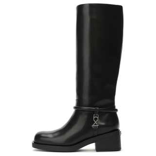 DAPHNE LAB Candy Series Cow Split Leather Western Boots 5.5cm Women's