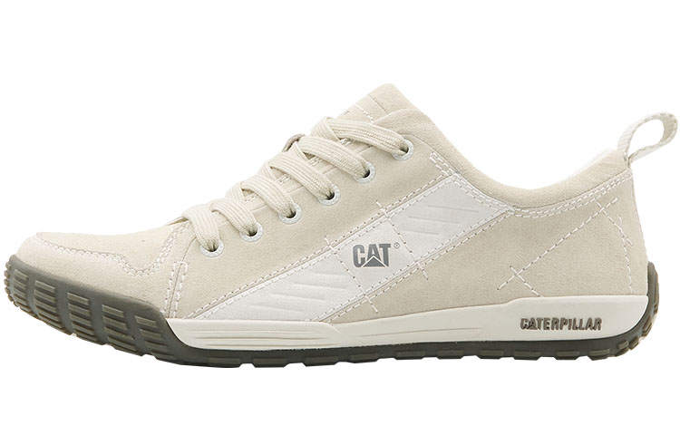 CAT SS23 Vero Collection Textile, Pigskin Slip Resistant Abrasion Resistant Low top Outdoor Shoes Men's Light Khaki