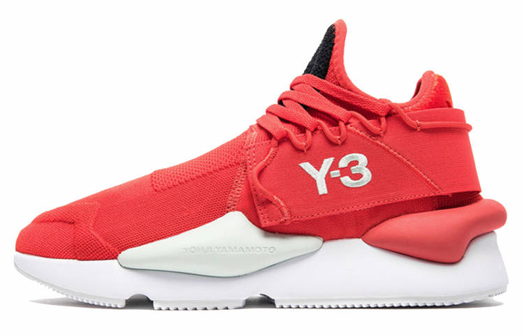 Y-3 Y 3 Kaiwa Knit Slip Resistant Lightweight Non slip Lightweight Mid top Casual Shoes Men's