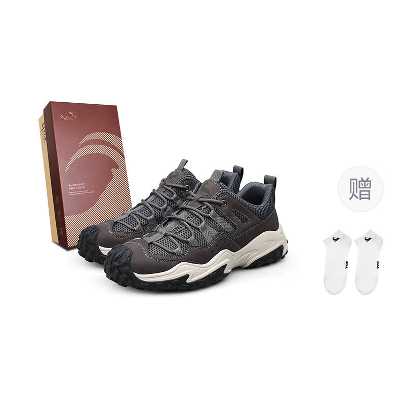 BECK Cow Leather, Textile Cushioning Slip Resistant Abrasion Resistant Low top Casual Shoes Unisex