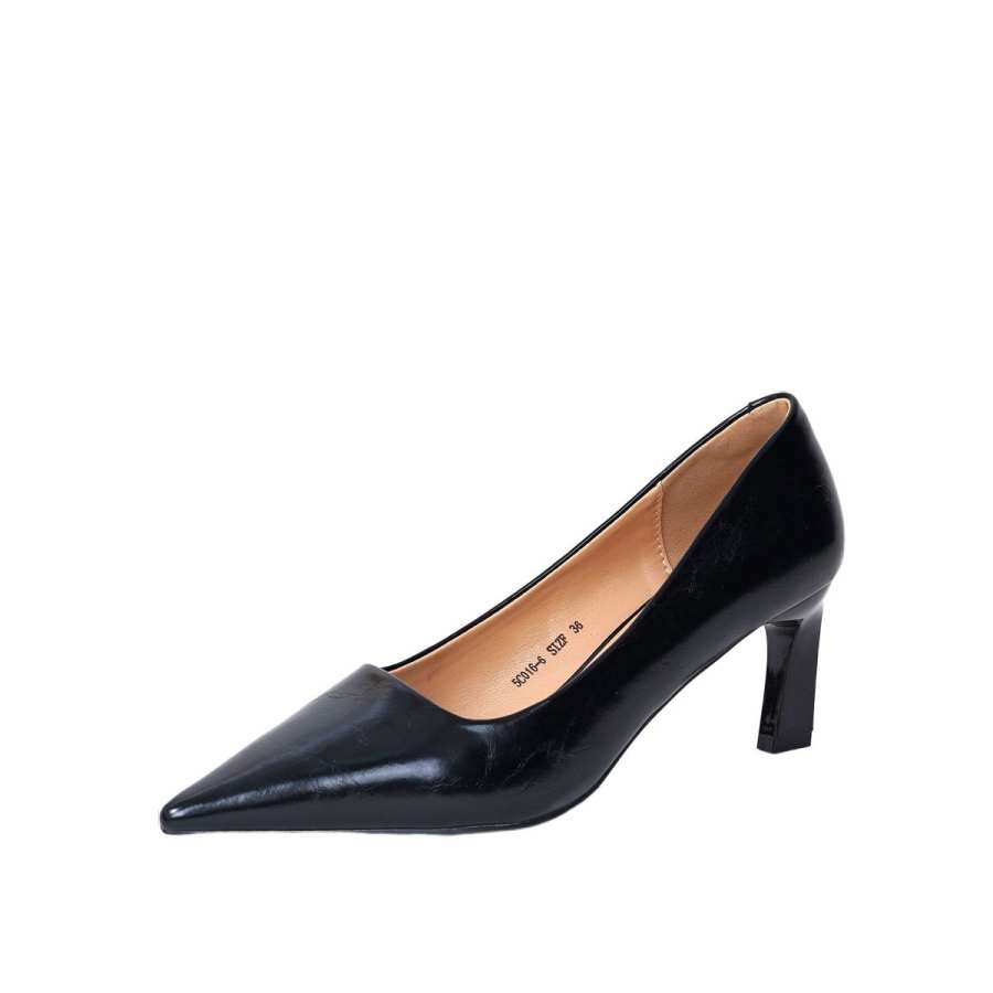 GUDIANFENGDU Pu Chunky Heel High Heels 6.5cm Women's