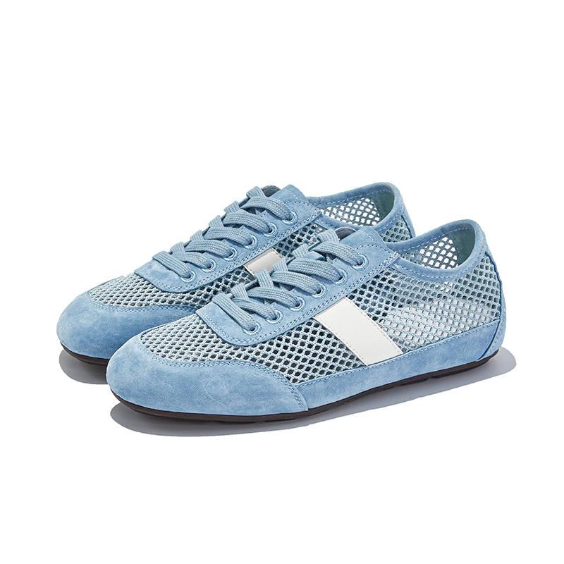 CHIBANG Pigskin Low top Casual Shoes Women's Blue