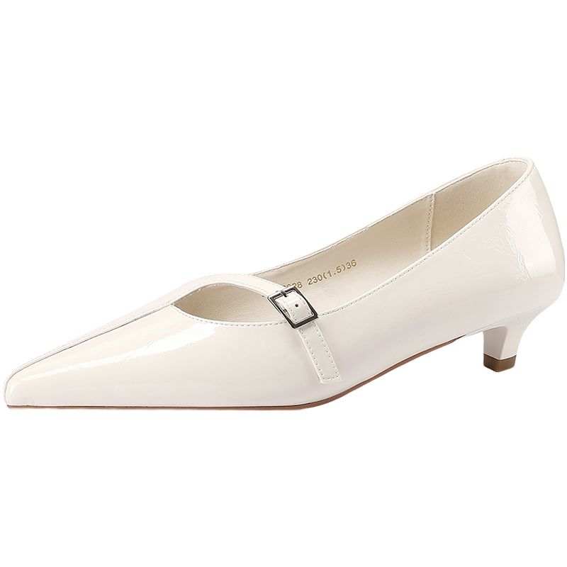 Mulinsen Chunky Heel High Heels 3.5cm Women's