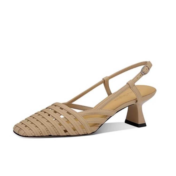 JESSICA SOPHIA Chunky Heel High Heels 5CM Women's