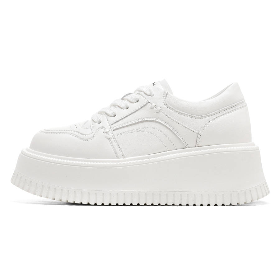 C°BANNER Synthetic Leather Low top Casual Shoes Women's White