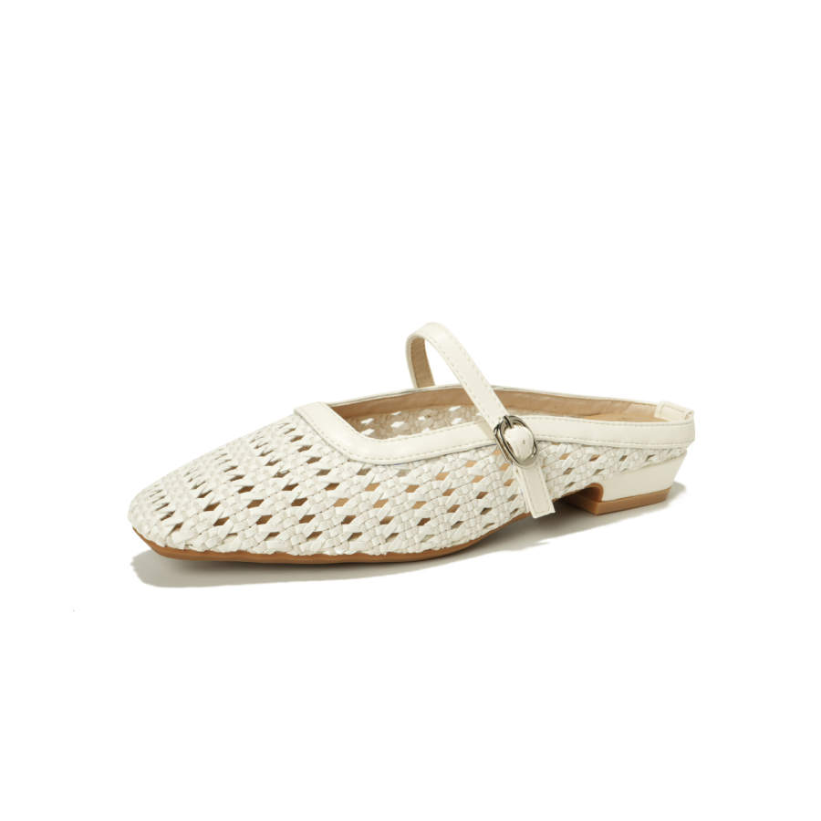 ZUOMILUO Rubber Sole Abrasion Resistant Abrasion Resistant Closed Toe Slippers Women's