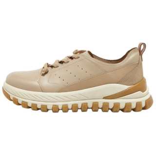 Hush Puppies Cow Leather Cushioning Low top Casual Shoes Women's Apricot