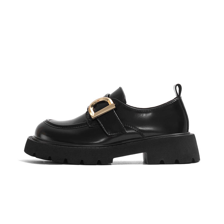 LAOMIAO Loafers 5CM Women's Black
