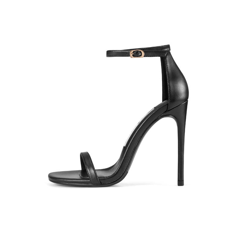 Ganxiaojie One Strap Sandals Women's Black