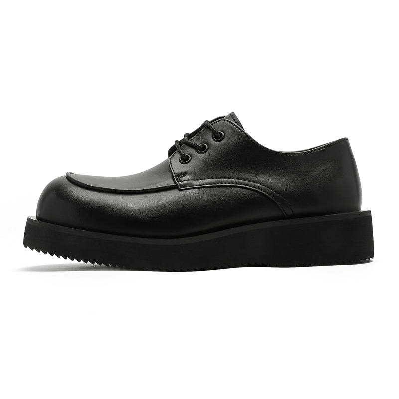 Dounkol Get Cool Microfiber Leather Casual Shoes Men's Black