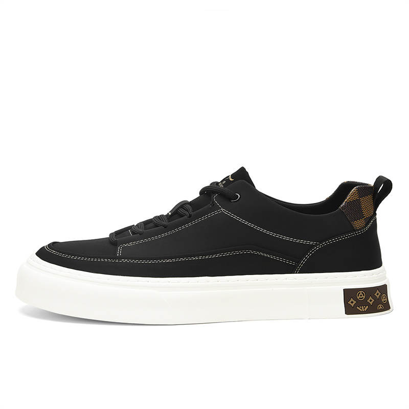 SEPTWOLVES Slip Resistant Lightweight Height Increasing Low top Canvas Shoes Men's