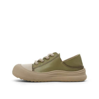 OCCAMAN Top Grain Cow Leather Casual Shoes 3cm Women's