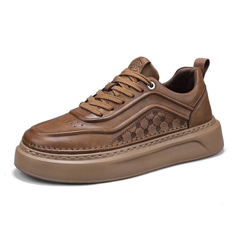 YEARCON Synthetic Leather Coverage Support Coverage Support Low top Skateboard Shoes Men's