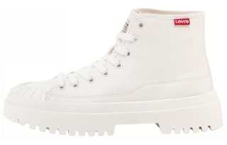 Levis Lightweight Height Increasing High top Casual Shoes Women's White