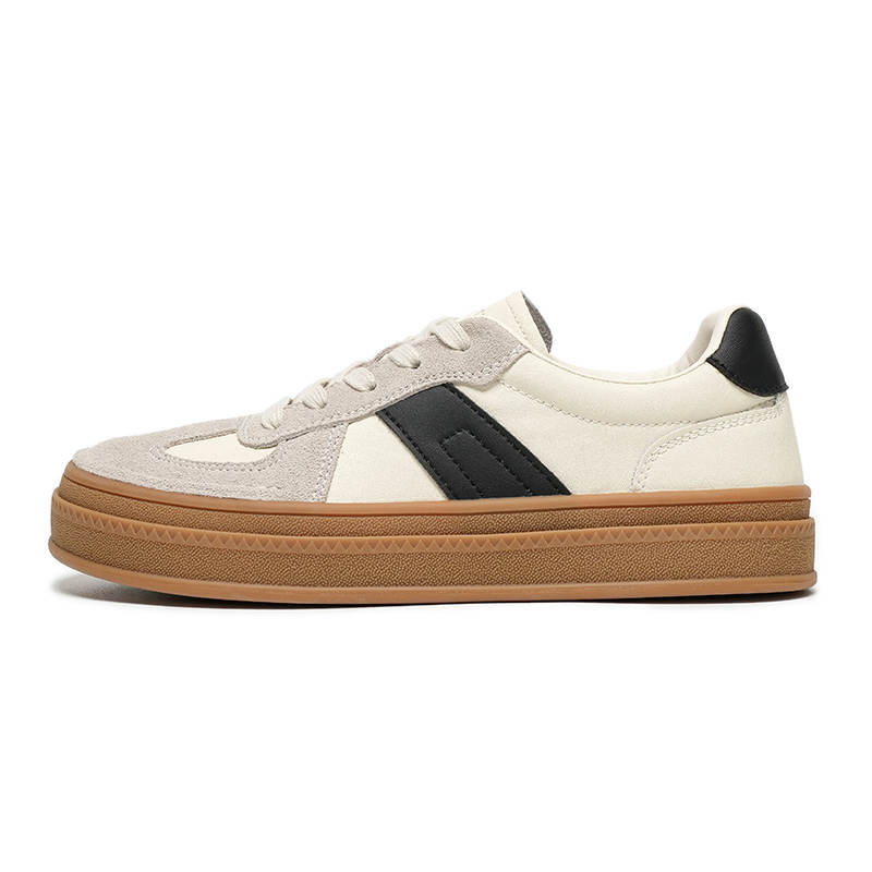 Beau Today Cow Suede Abrasion Resistant Low top Skateboard Shoes Women's