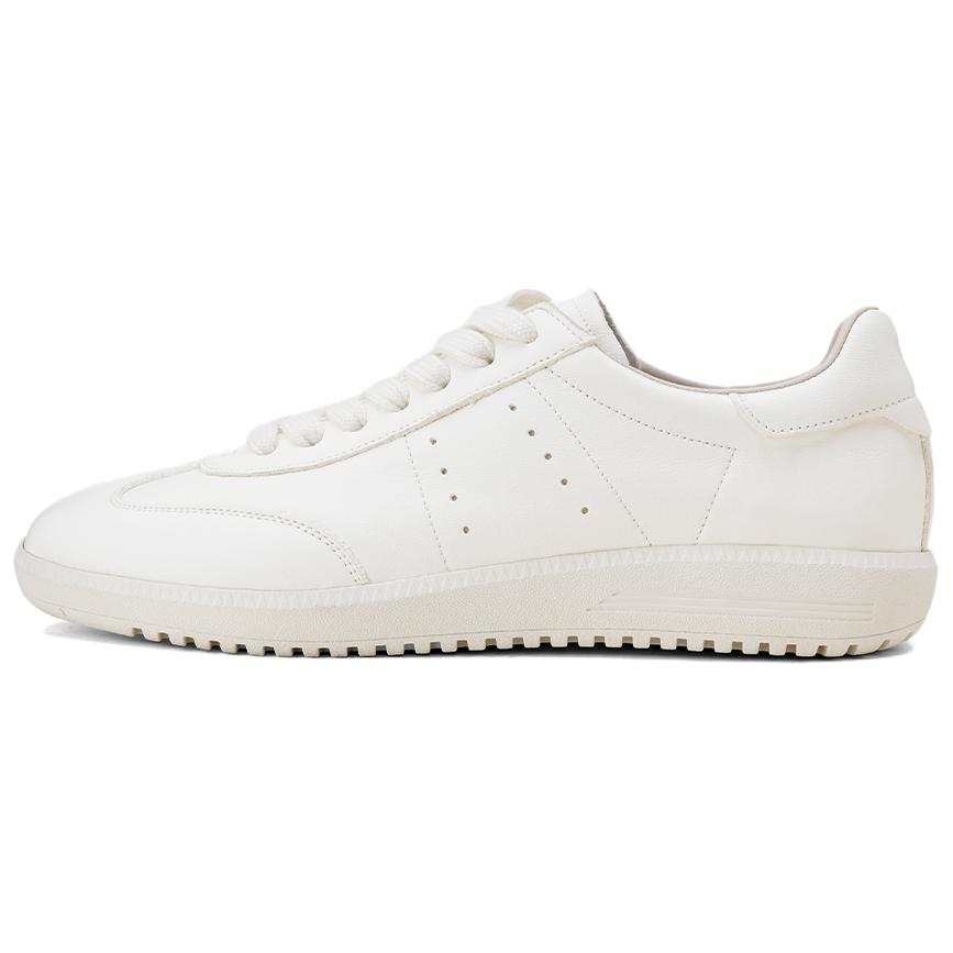 GOLDLION Cow Leather Low top Casual Shoes Women's White