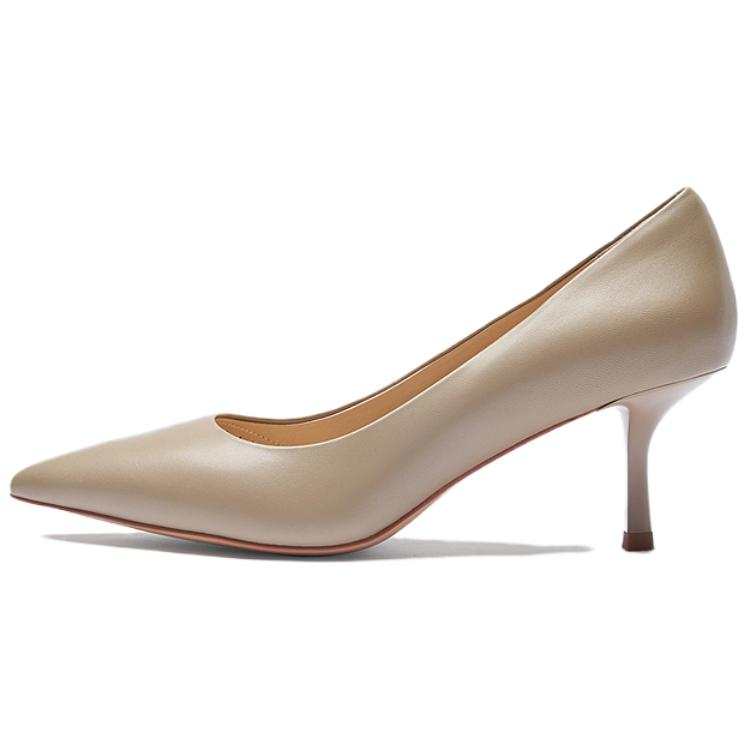LE SAUNDA High Heels Women's Apricot/Pink/Red/Black/Khaki