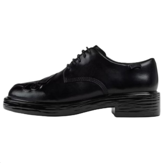 CAMPER Twins Calfskin Casual Shoes 4.2cm Women's Black