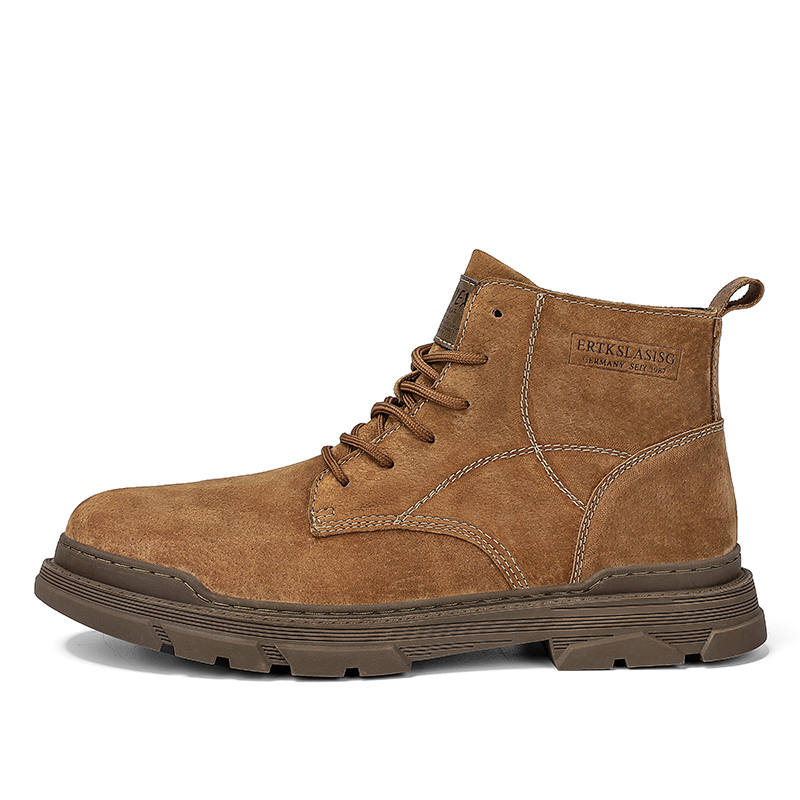 GONGNIUMEILI Short Combat Boots Men's
