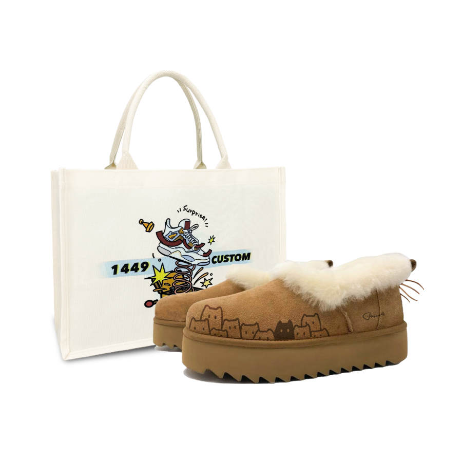 UGG UGG Ankle Length Snow Boots Women's Light Brown