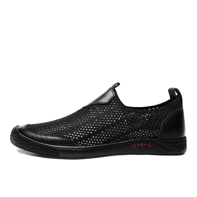 DILIKAN Men's Casual Shoes Men's Black