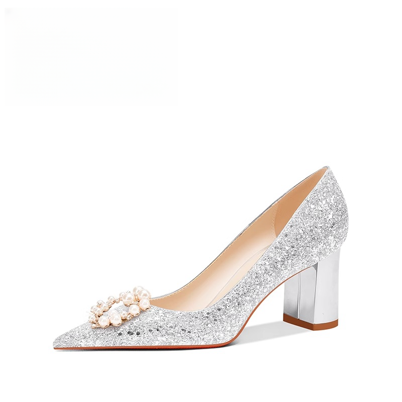 Xingdiman Pu Chunky Heel High Heels Women's
