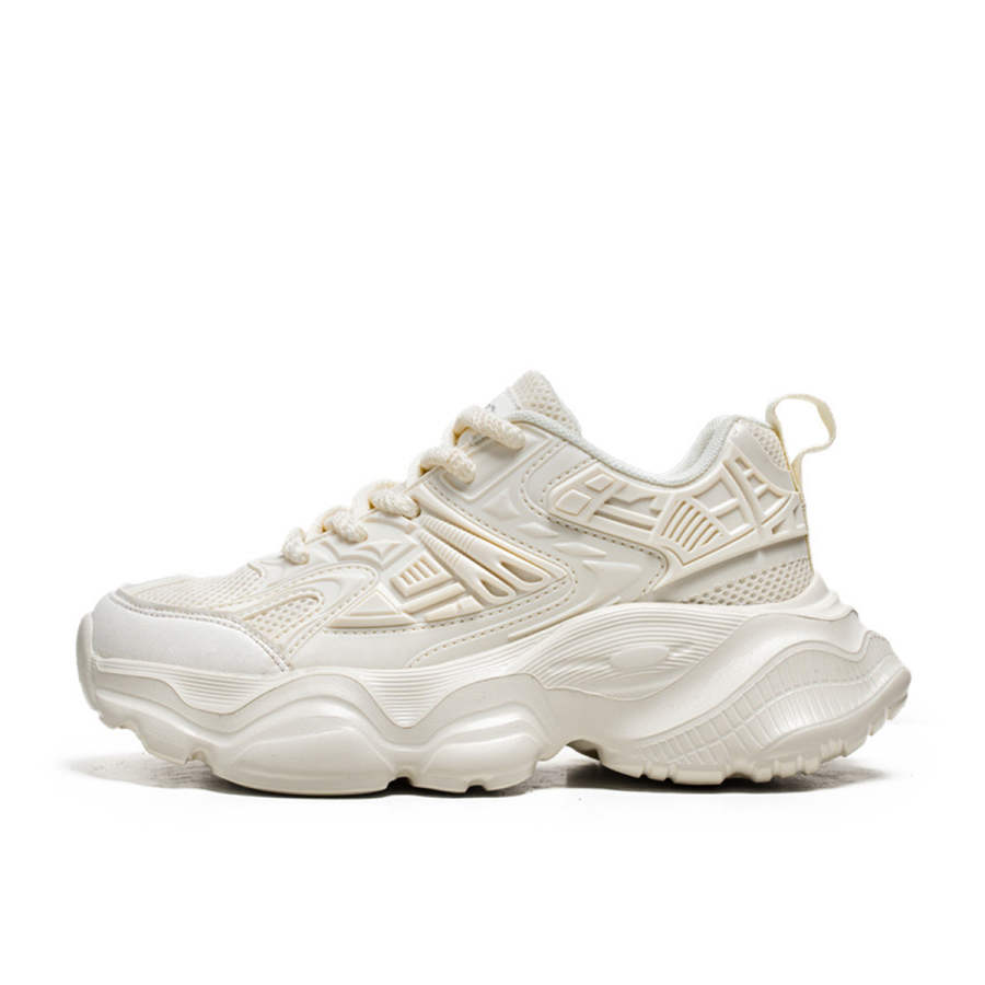 Mulinsen Synthetic Leather Breathable Lightweight Breathable And Lightweight Low top Chunky Sneakers Men's