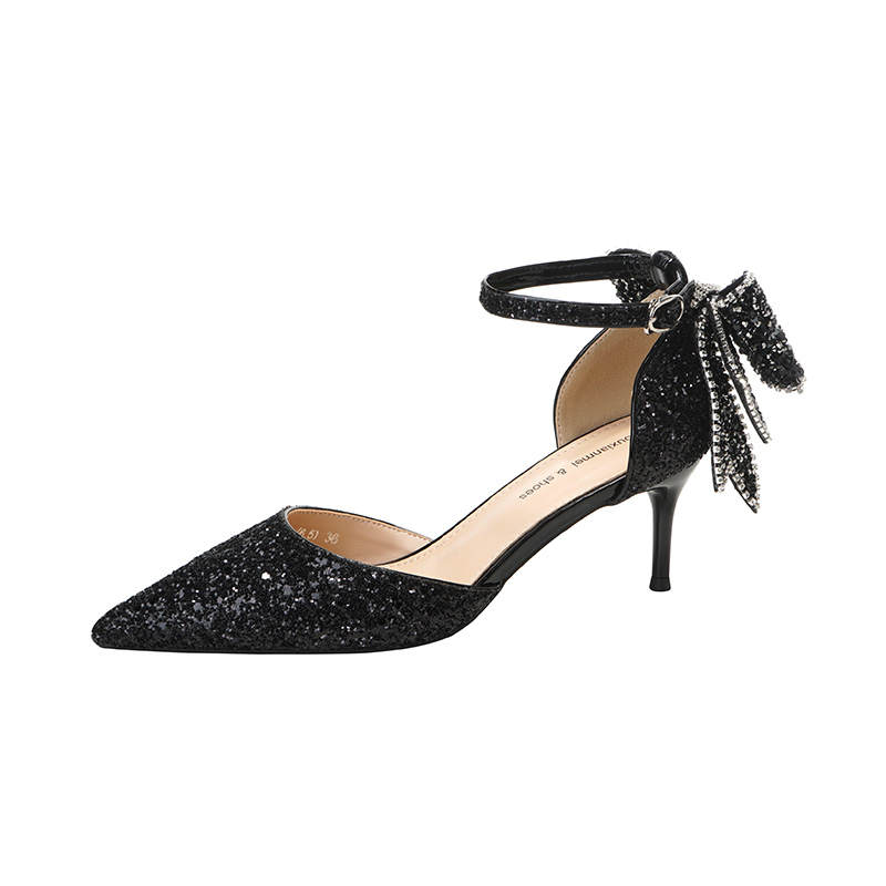 QITUMAUL Slim Heel High Heels Women's