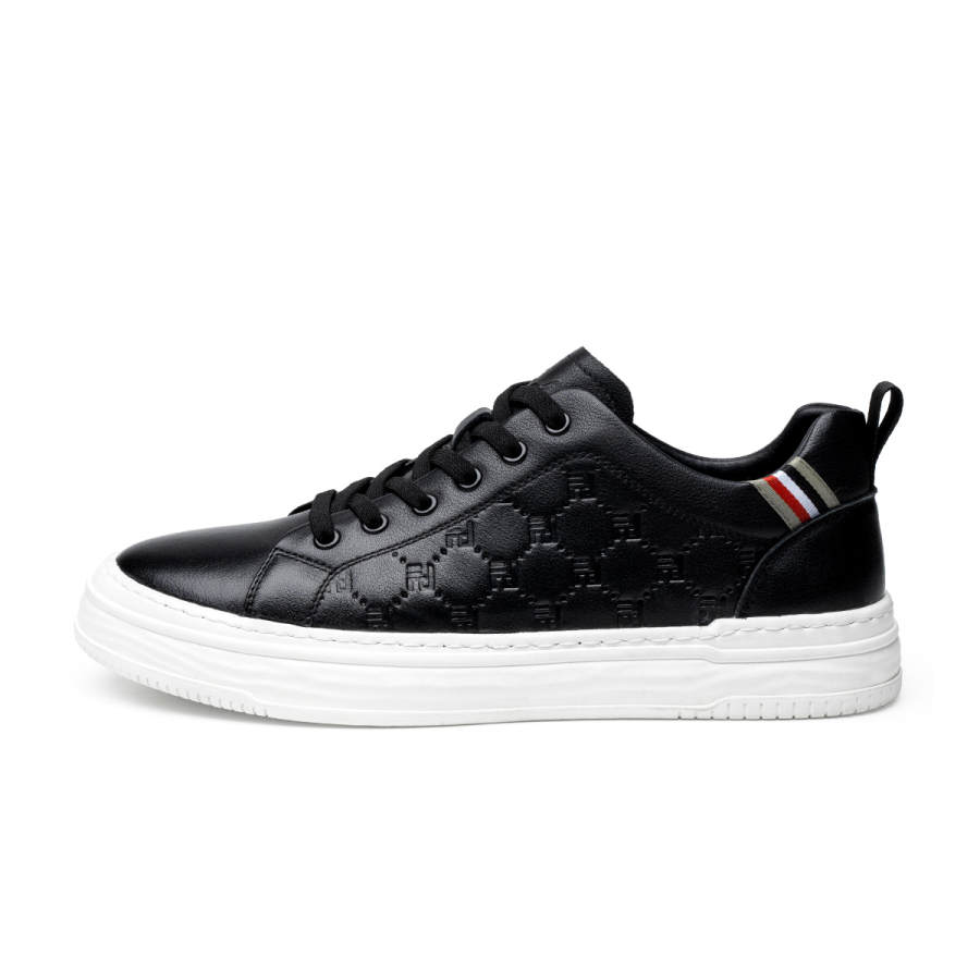 FED Top Grain Cow Leather Low top Skateboard Shoes Men's