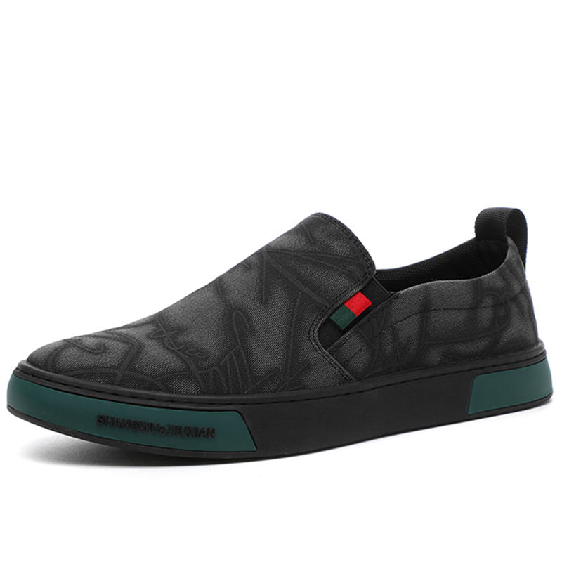 SENJIALUO Casual Shoes Men's Black