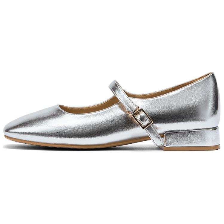 DAPHNE DAPHNE Pu Flat Mary Jane Shoes Women's