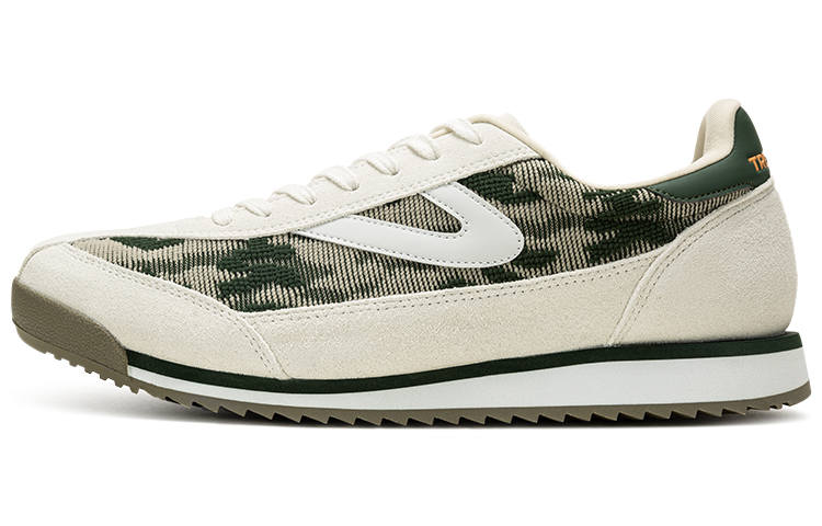 TRETORN Abrasion Resistant Low top Casual Shoes Unisex Brown Green