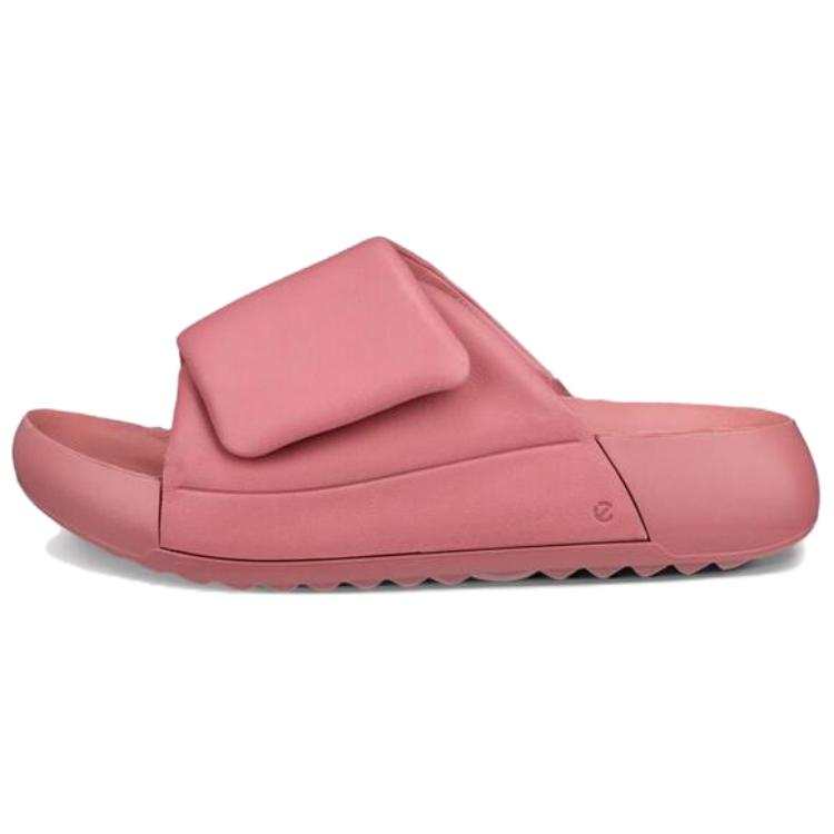 Ecco Komo Collection Abrasion Resistant Abrasion Resistant Slide Slippers Women's Rose Red