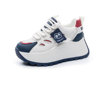 CHOVO Cow Split Leather Breathable Lightweight Height Increasing Breathable Lightweight Height Increasing Low top