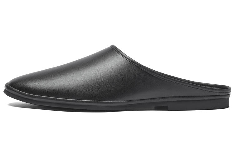 ROBERTA DI CAMERINO Closed Toe Slippers Men's Black