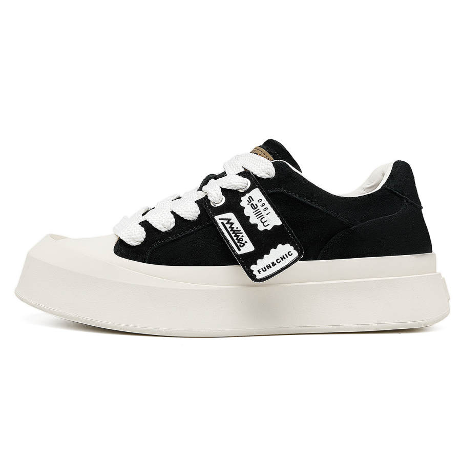 Millies MILLIE'S Low top Skateboard Shoes Unisex Black