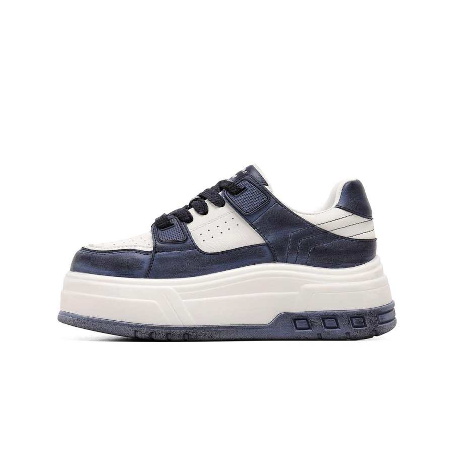 C°BANNER Synthetic Leather Height Increasing Low top Skateboard Shoes Women's
