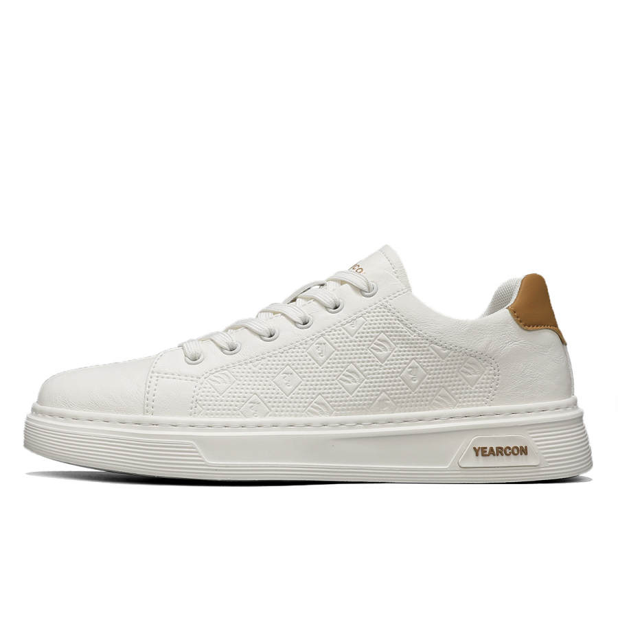 YEARCON Synthetic Leather Low top Skateboard Shoes Men's