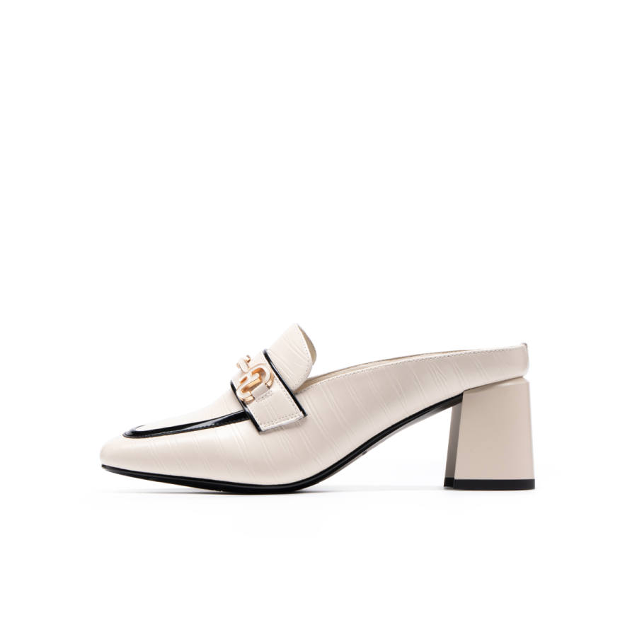 Chrisdien Deny Rubber Sole Closed Toe Slippers Women's