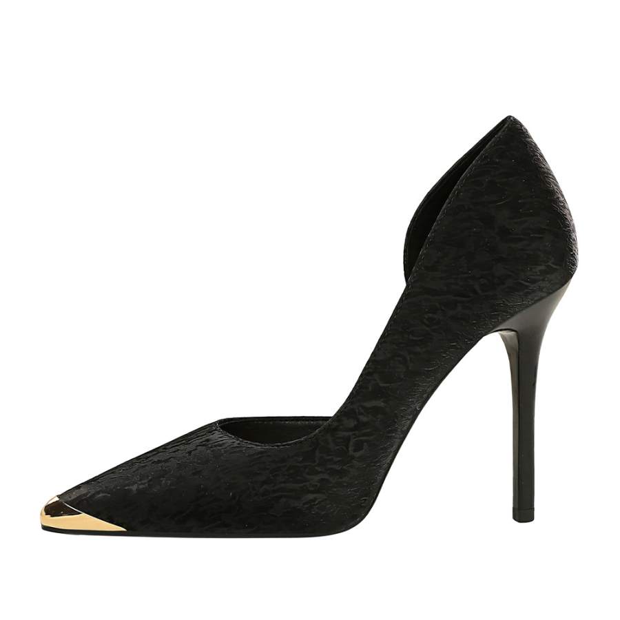 QITUMAUL Slim Heel High Heels 10.5cm Women's
