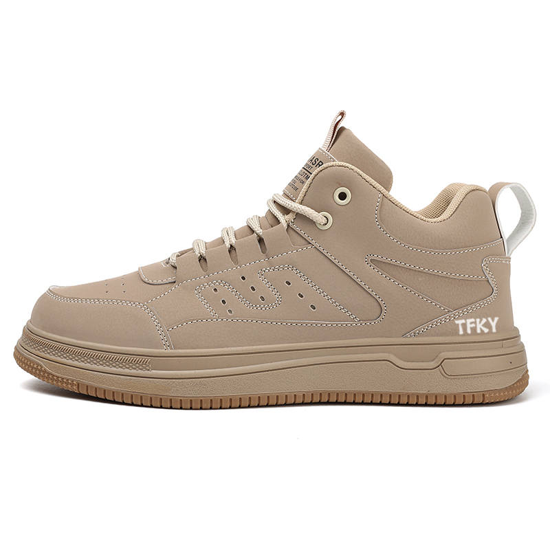 TFKY Pu High top Skateboard Shoes Men's