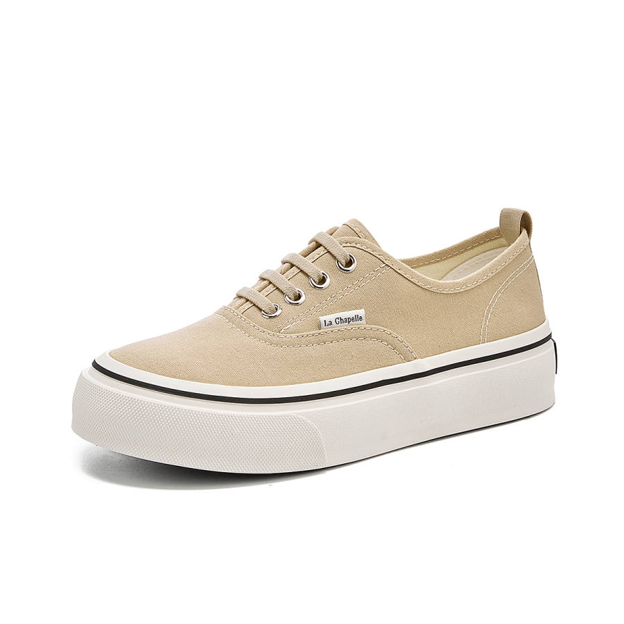 La Chapelle Low Top Skateboard Shoes Women's Apricot