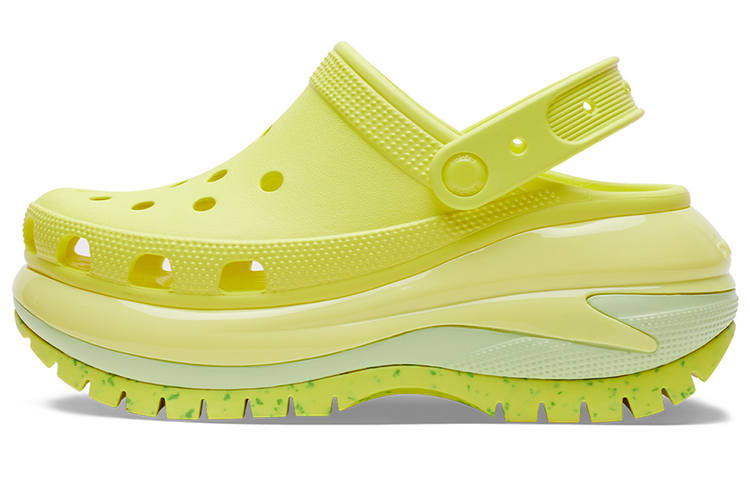 Crocs Crocs EVA Clogs 6.1cm Women's Sour Yellow
