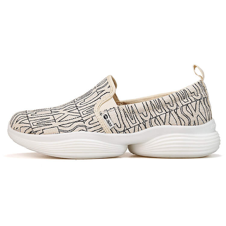 Joy&Mario Fabric Breathable Lightweight Height Increasing Low top Casual Shoes Women's